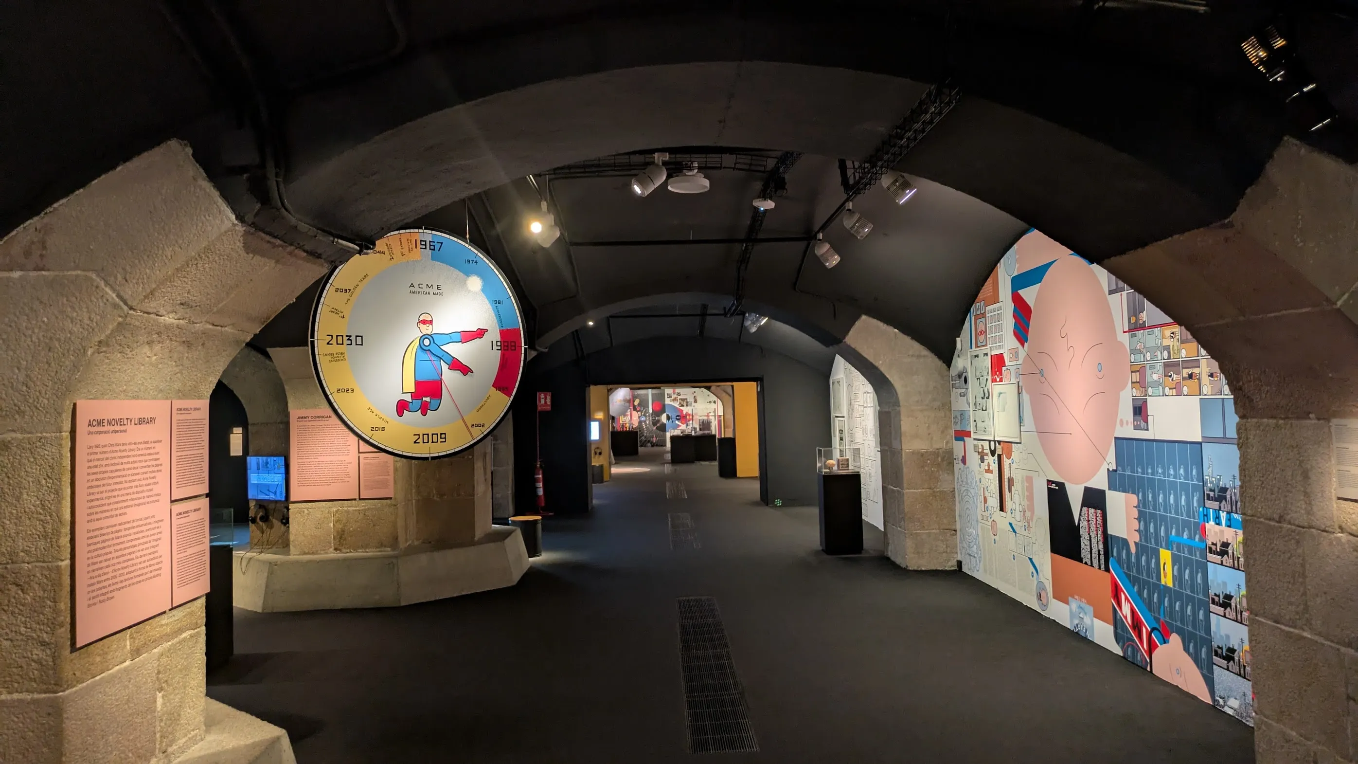 Exposición de Chris Ware en el MACBA